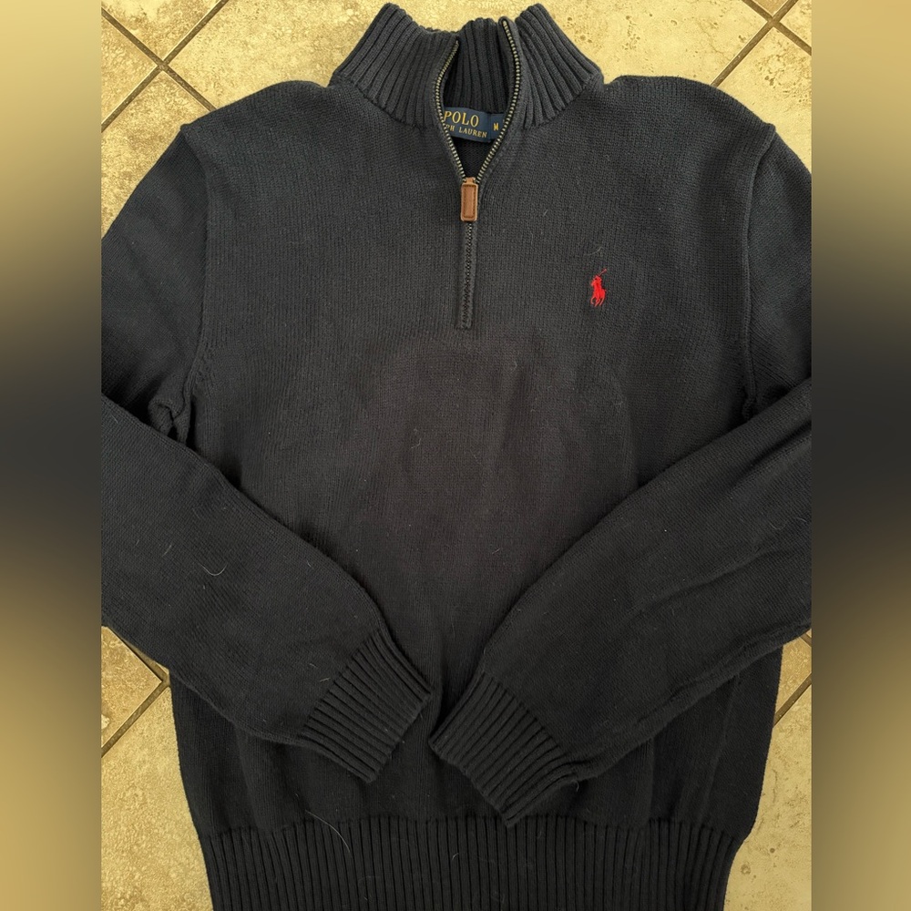 Ralph Lauren Polo Half Zip Sweater
